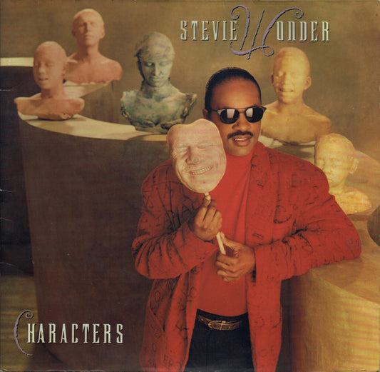 Stevie Wonder : Characters (LP, Album, Gat)