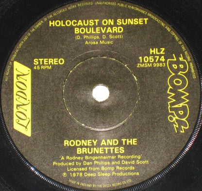 The New York Blondes* . . . Featuring Madame X (5) : Little G.T.O (7", Single)