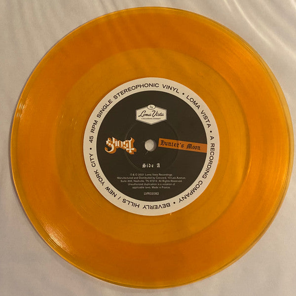 Ghost (32) : Hunter's Moon (7", Single, Ltd, Ora)