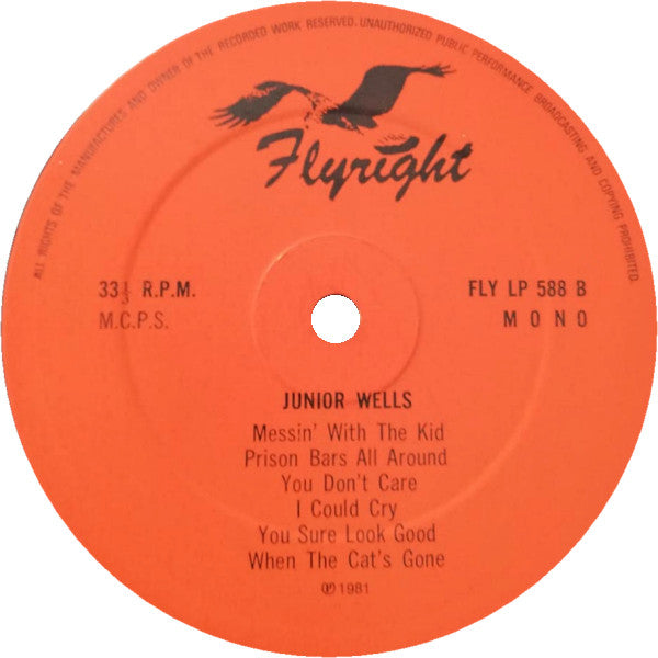 Junior Wells : Universal Rock - Classic Chicago Blues Of The 50s And 60s (LP, Comp, Mono, RM)