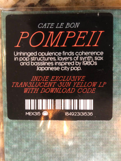 Cate Le Bon : Pompeii (LP, Album, Yel)