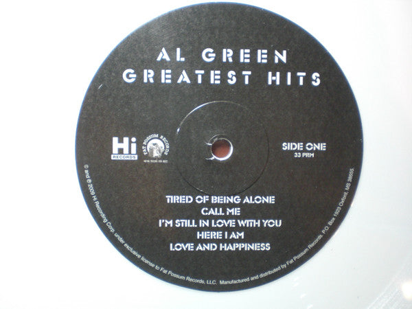 Al Green : Greatest Hits (LP, Comp, Ltd, RE, Whi)