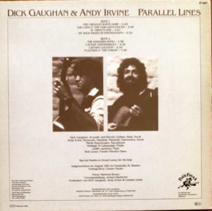 Dick Gaughan & Andy Irvine : Parallel Lines (LP, Album)
