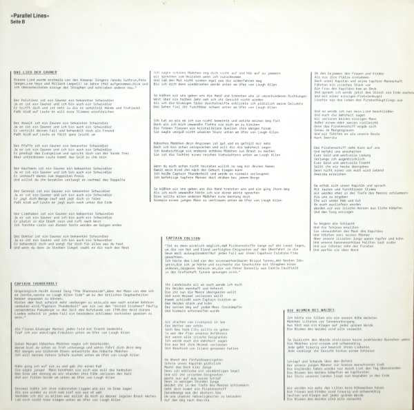 Dick Gaughan & Andy Irvine : Parallel Lines (LP, Album)