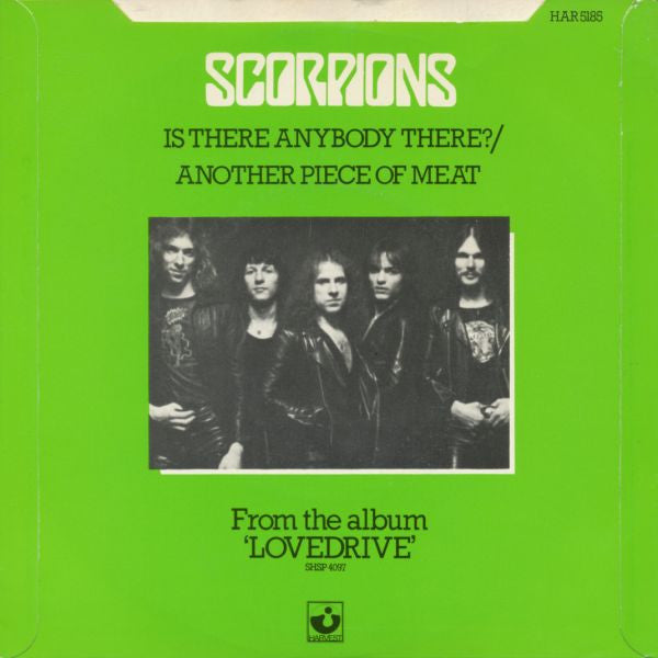 Scorpions : Is There Anybody There? / Another Piece Of Meat (7", Single, Gre)