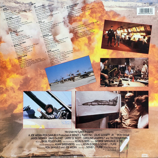 Various : Iron Eagle (Original Motion Picture Soundtrack) (LP, Album, Comp)