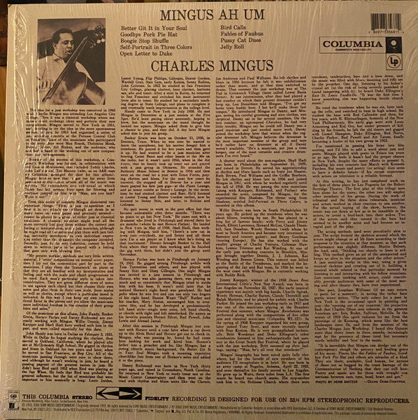 Charles Mingus : Mingus Ah Um (LP, Album, RE, 180)