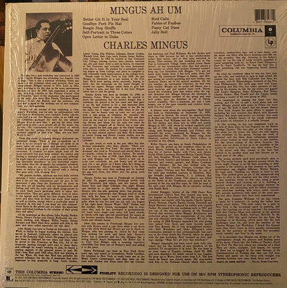 Charles Mingus : Mingus Ah Um (LP, Album, RE, 180)