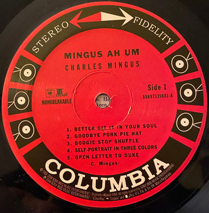 Charles Mingus : Mingus Ah Um (LP, Album, RE, 180)