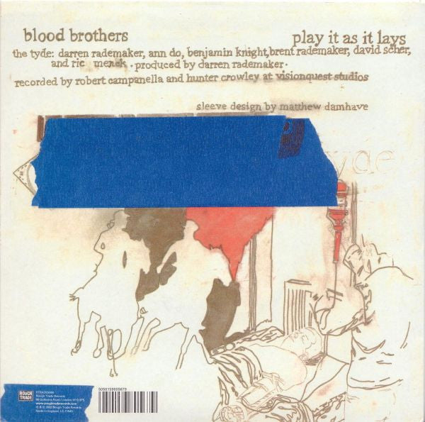 The Tyde : Blood Brothers (7", Single)