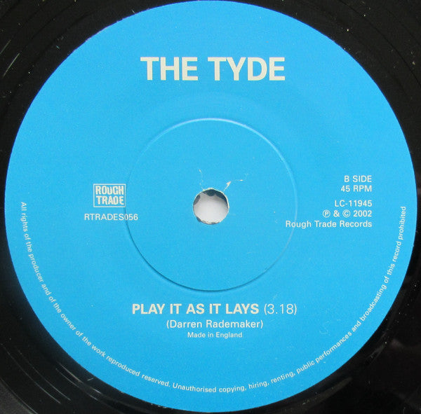 The Tyde : Blood Brothers (7", Single)