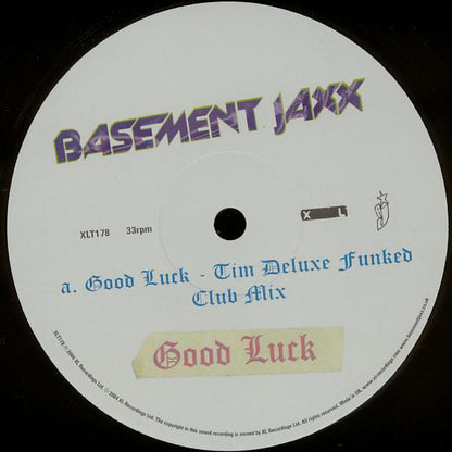 Basement Jaxx : Good Luck (12", Single)