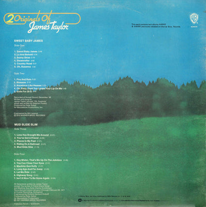 James Taylor (2) : 2 Originals Of James Taylor (2xLP, Album, Comp)