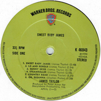 James Taylor (2) : 2 Originals Of James Taylor (2xLP, Album, Comp)