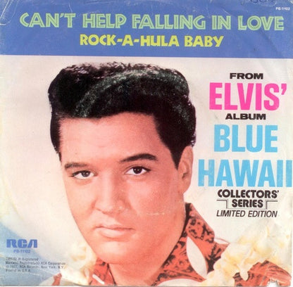 Elvis Presley With The Jordanaires : Can't Help Falling In Love / Rock-A-Hula Baby (7", Single, Mono, Ltd, RE)