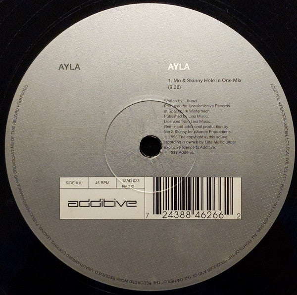 Ayla : Ayla (12")