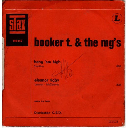 Booker T & The MG's : Hang 'Em High / Eleanor Rigby (7", Single)