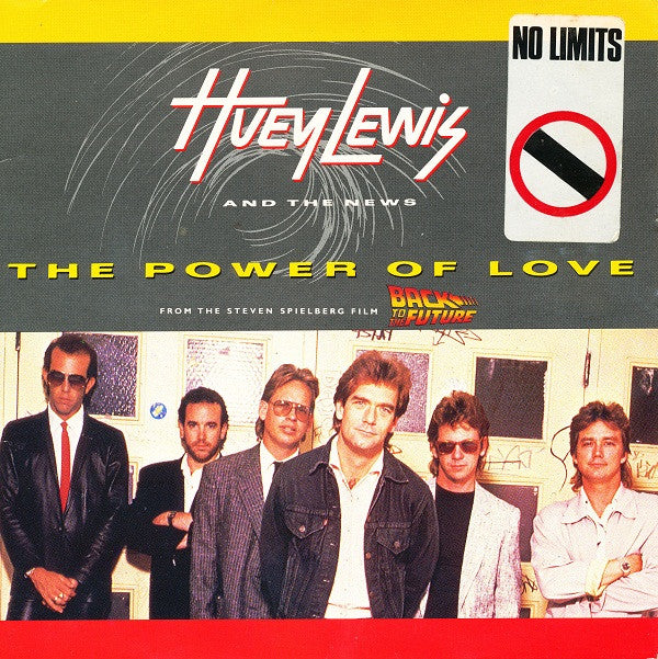 Huey Lewis And The News* : The Power Of Love (2x7", Single, Blu)