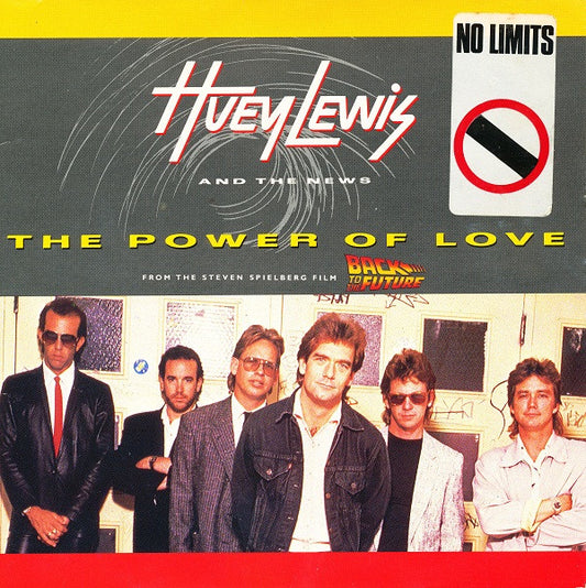 Huey Lewis And The News* : The Power Of Love (2x7", Single, Blu)