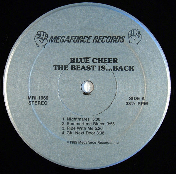 Blue Cheer : The Beast Is...Back (LP, Album)