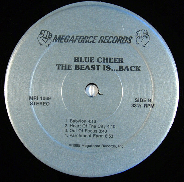 Blue Cheer : The Beast Is...Back (LP, Album)