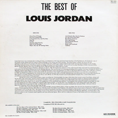 Louis Jordan : The Best Of Louis Jordan (LP, Comp)