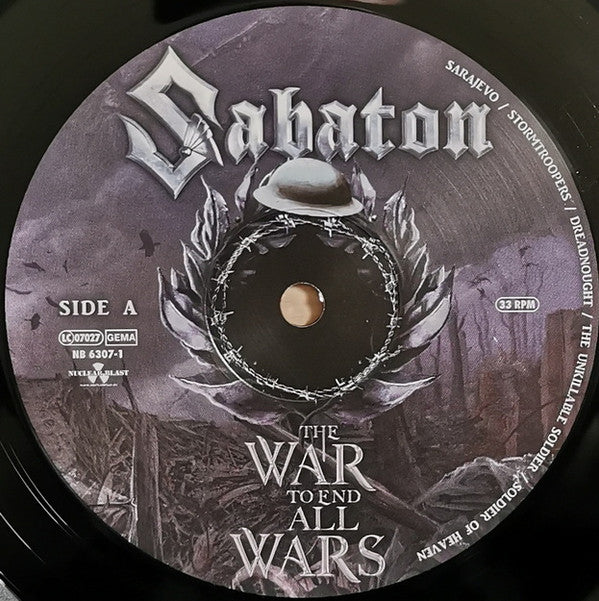 Sabaton : The War To End All Wars (LP, Album, MP)