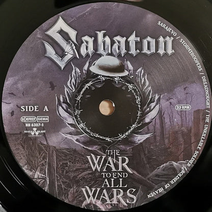 Sabaton : The War To End All Wars (LP, Album, MP)