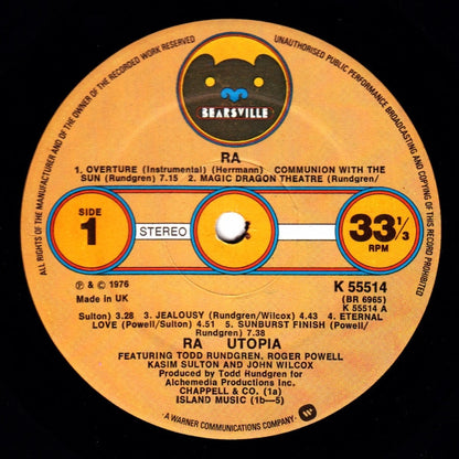 Utopia (5) : Ra (LP, Album)