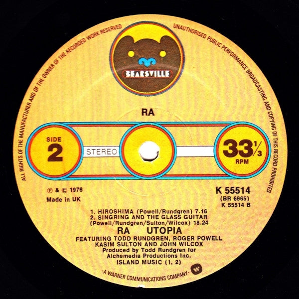 Utopia (5) : Ra (LP, Album)