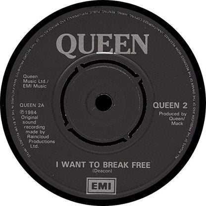 Queen : I Want To Break Free (7", Single, FPW)