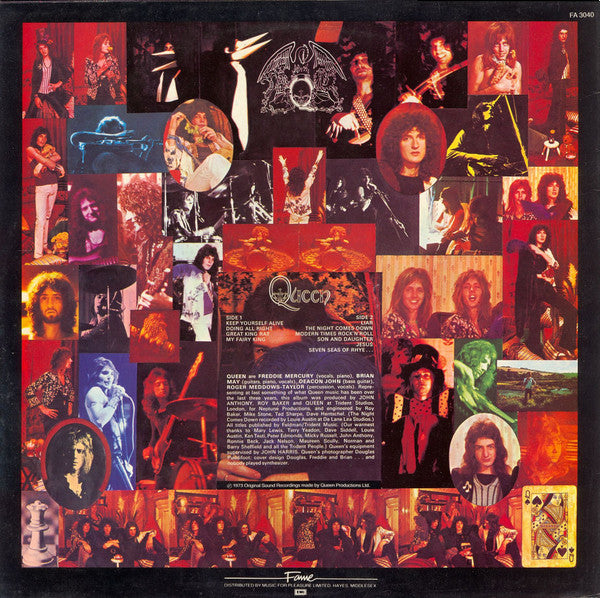 Queen : Queen (LP, Album, RE, EMI)