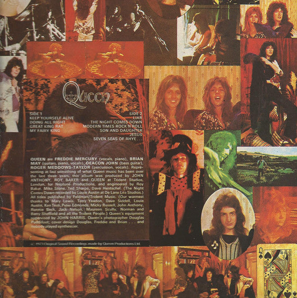 Queen : Queen (LP, Album, RE, EMI)