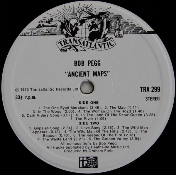 Bob Pegg : Ancient Maps (LP, Album)