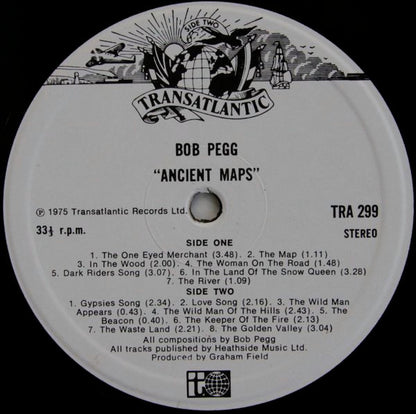 Bob Pegg : Ancient Maps (LP, Album)