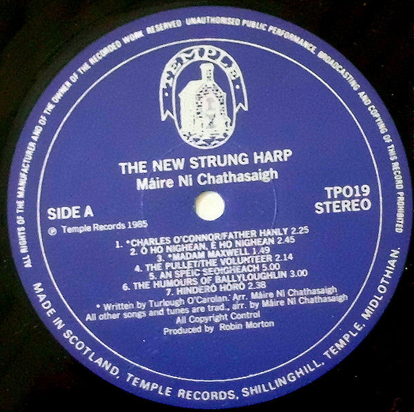 Máire Ní Chathasaigh : The New Strung Harp (LP)
