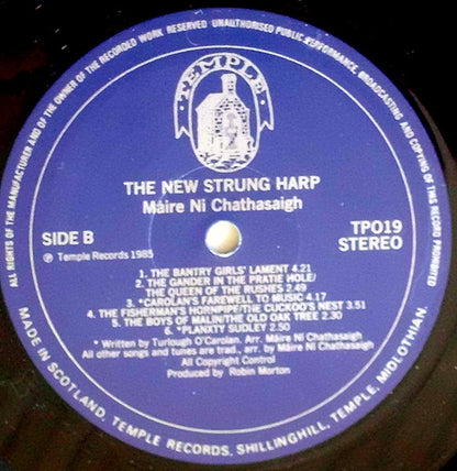 Máire Ní Chathasaigh : The New Strung Harp (LP)