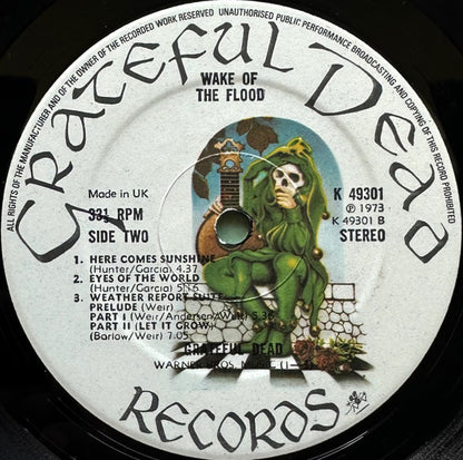 Grateful Dead* : Wake Of The Flood (LP, Album)