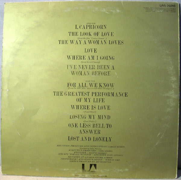 Shirley Bassey : I, Capricorn (LP, Album)