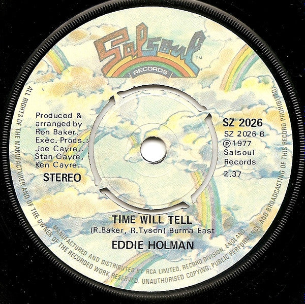 Eddie Holman : This Could Be A Night To Remember (7")