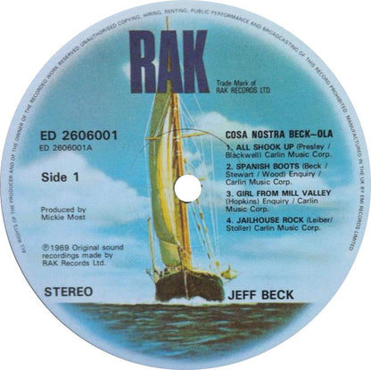 The Jeff Beck Group* : Beck-Ola (LP, Album, RE)