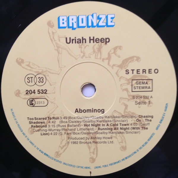 Uriah Heep : Abominog (LP, Album)
