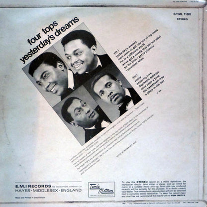 Four Tops : Yesterday's Dreams (LP, Album)