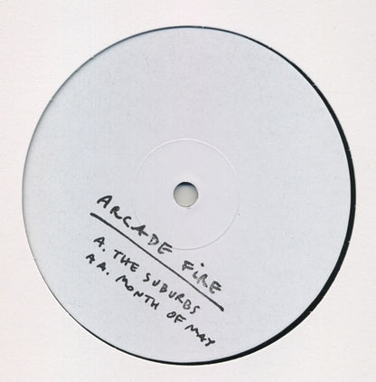 Arcade Fire : The Suburbs / Month Of May (12", Ltd, W/Lbl)