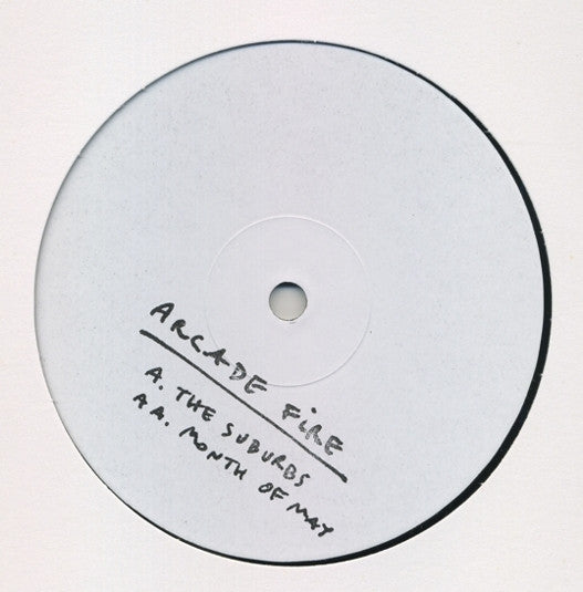 Arcade Fire : The Suburbs / Month Of May (12", Ltd, W/Lbl)