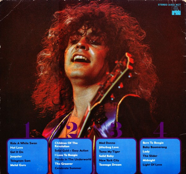 Marc Bolan & T. Rex : Pop Chronik (2xLP, Comp)