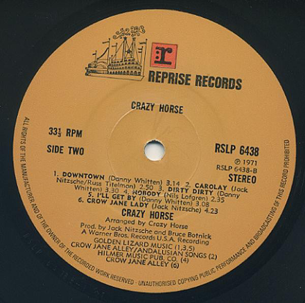 Crazy Horse : Crazy Horse (LP, Album)