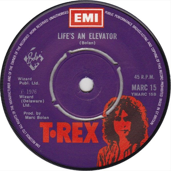 T. Rex : Laser Love (7", Single)