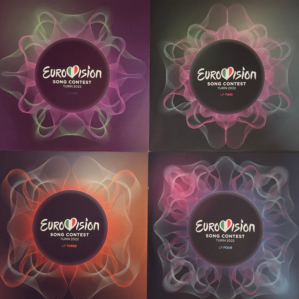 Various : Eurovision Song Contest Turin 2022 (4xLP, Album, Comp, Ltd)