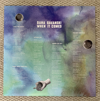 Dana Gavanski : When It Comes (LP, Album, Ora)